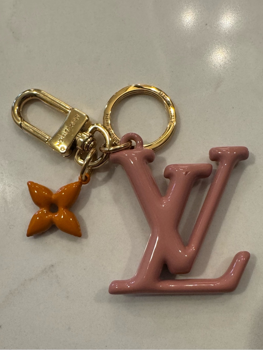 Louis Vuitton Pop Flower Key Chain and Bag Charm